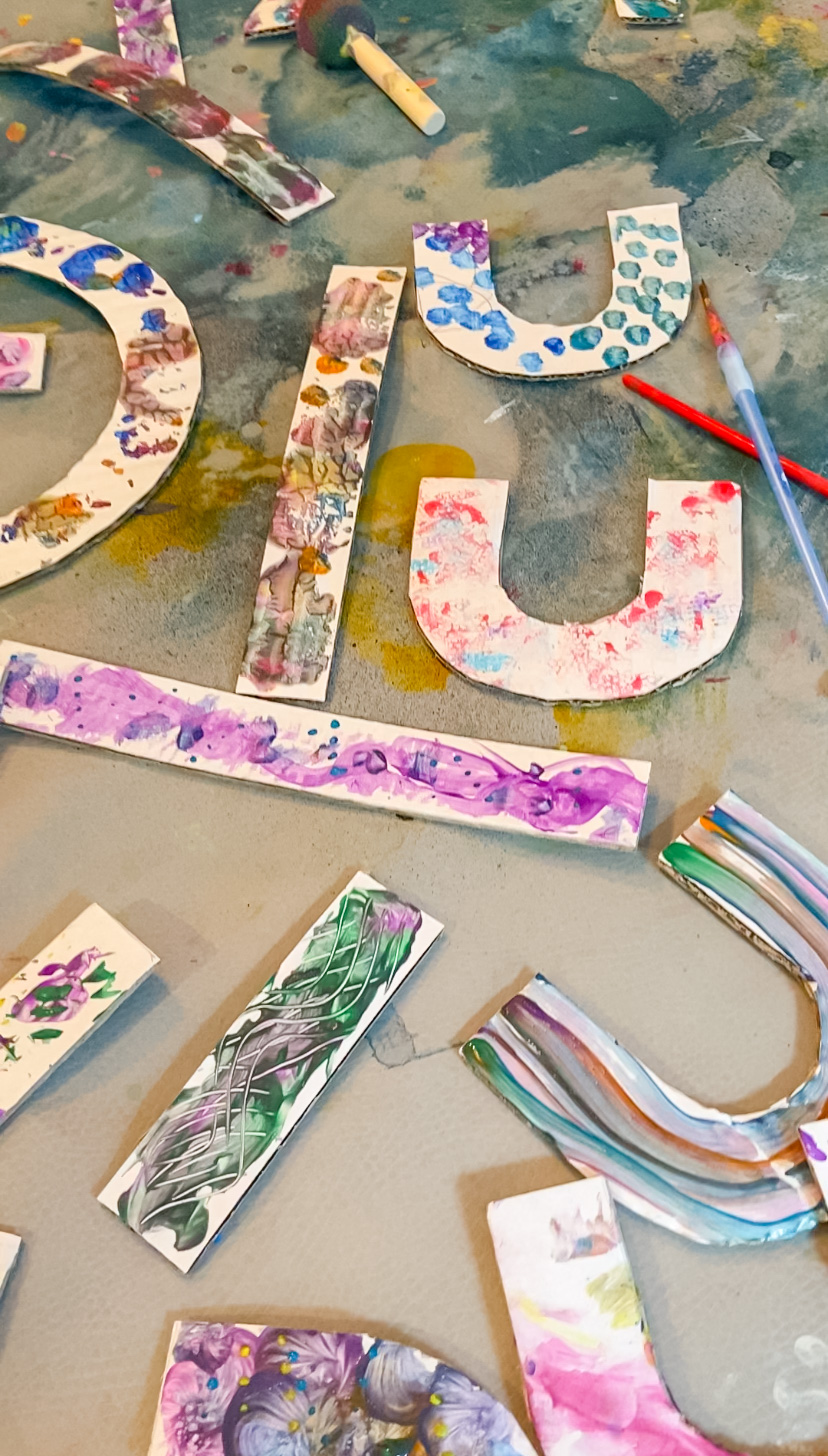 DIY Upcycled Alphabet Building Set – CRAFTING WITH CRAZY